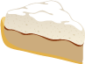 Slice of Amish Peanut Butter Pie